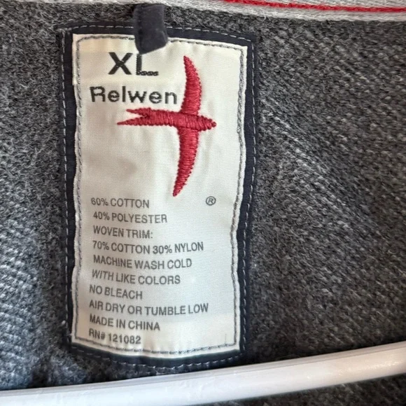 Relwen Men’s Loop Back Mock - Picture 5 of 6